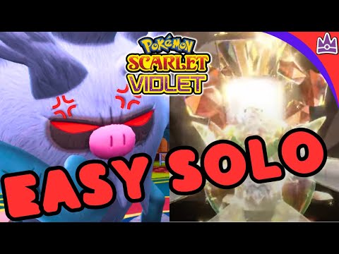 EASY SOLO CHESNAUGHT Raid for Pokemon Scarlet and Violet
