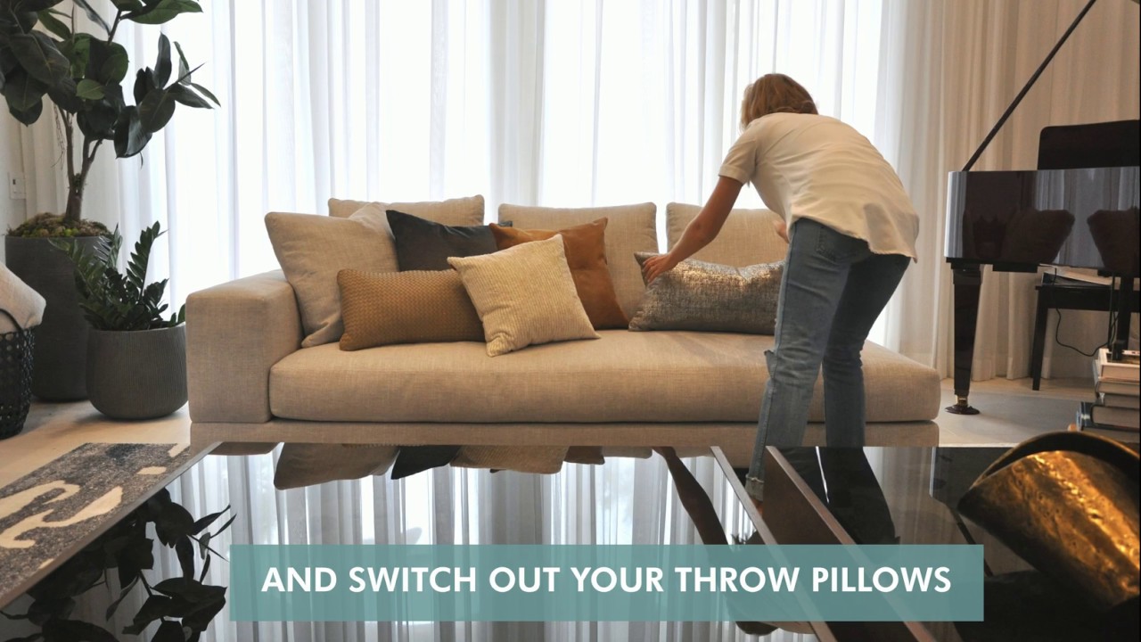 Decorating Your Sofa with Throw Pillows