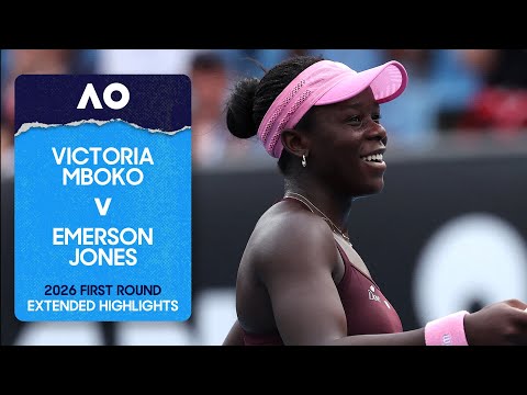 Victoria Mboko v Emerson Jones Extended Highlights | Australian Open 2026 First Round