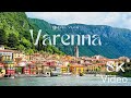Varenna Lake Como Walking Tour In 8K Charming Lakeside Village