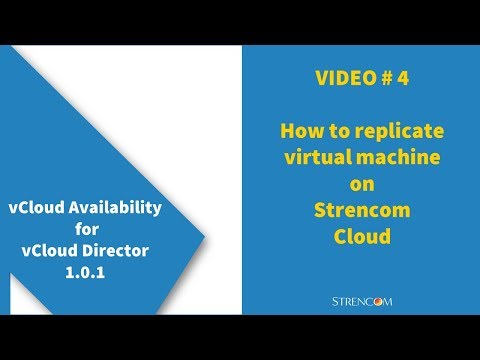 vCloud Availability 1.0.1 – Replicate from Cloud to Tenant