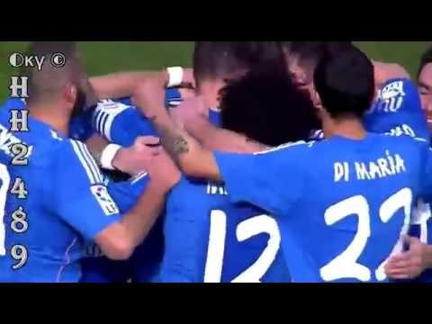 Gareth Bale Free Kick Goal vs Betis   Real Betis 0 4 Real Madrid   Liga BBVA 18 01 2014