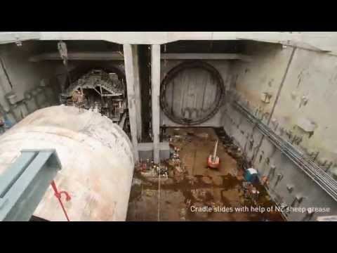 Waterview Connection: obrót TBM Alice