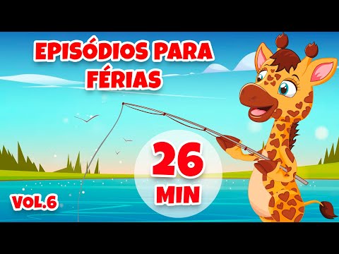 Episódios para Férias Vol. 6 - Giramille 26 min | Desenho Animado Musical