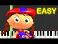 Super WHY Rhyming Time Piano Tutorial