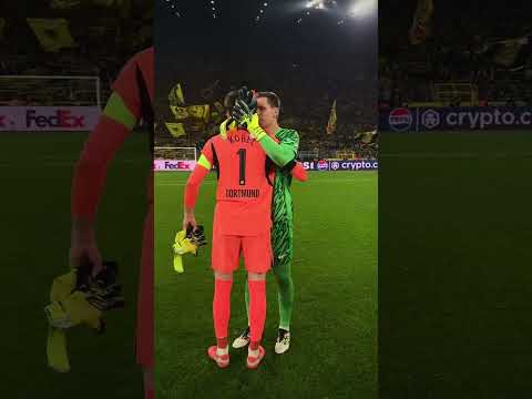 Great game, @BVB 🤝 #fcbarcelona #football #championsleague #shorts