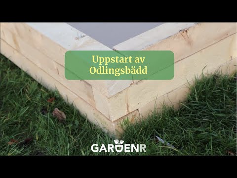 Enkel uppstart av odlingsbädd - Trädgårdshacks med GardenR