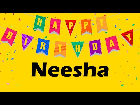 Happy Birthday to Neesha - Birthday Wish From Birthday Bash