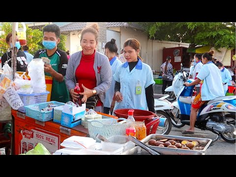 In Front of Garment Factory in the Morning 04