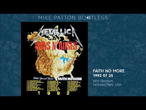 1992/07/25 Faith No More - Rich Stadium, Orchard Park, NY, USA