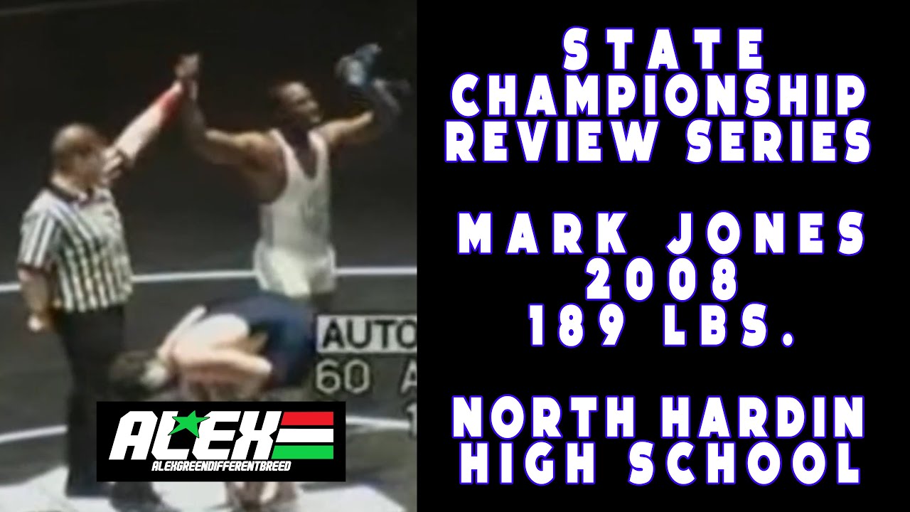 State Wrestling Championship match review w/ Mark Jones (North Hardin; 2008 189 lbs.)
