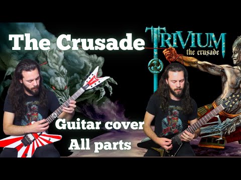 The Crusade - Trivium guitar cover | All parts | Gibson Flying V 7 String & Dean MKH ML