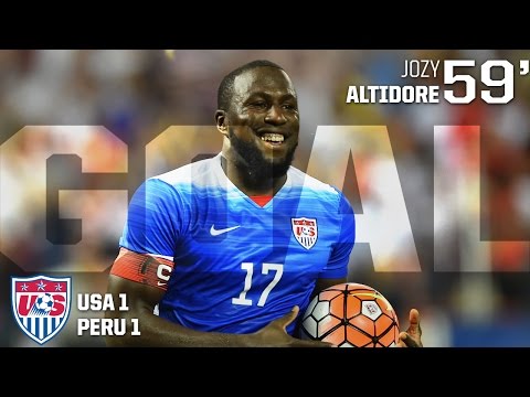 MNT vs. Peru: Jozy Altidore First Goal - Sept. 4, 2015