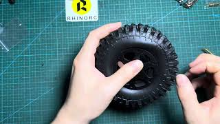 1.9 inch tires mounted 2.2 inch wheels