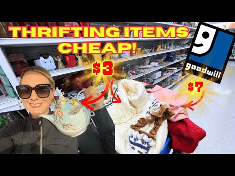 A Thrift With $1 Prices!? + A New (to me) Goodwill Stop! Thrift With Me At New Places! +HAULS