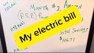 Ameren electric bill month #2. PSP power smart pricing hourly rate