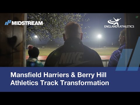 Midstream Lighting & England Athletics - Mansfield Harriers & Berry Hill Athletics Track