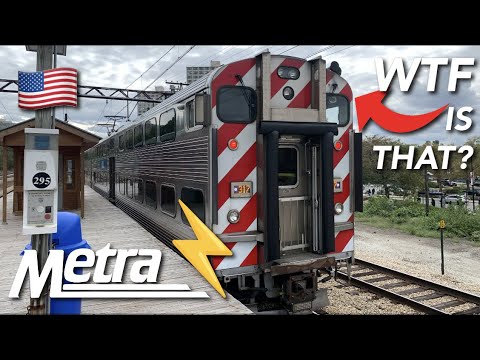 America’s Strangest Commuter Train: The Unbelievable METRA ELECTRIC Experience! 🇺🇸