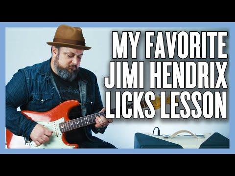 Jimi Hendrix Riffs: How to Play My 5 FAVORITE LICKS