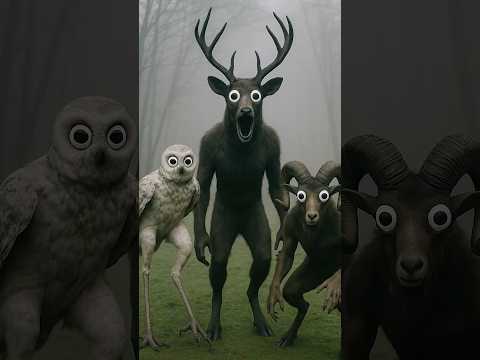 The DEER vs The OWL vs The RAM.. in REAL LIFE! 😨 (99 Nights in the Forest)