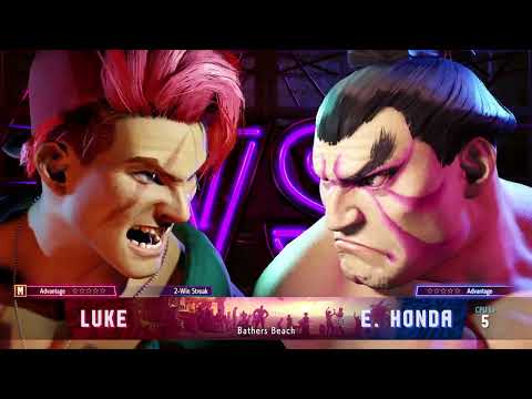 Luke Vs E. Honda|Street Fighter 6