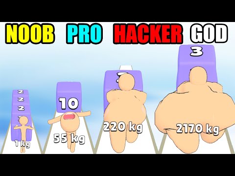 Eat Numbers NOOB vs PRO vs HACKER vs GOD