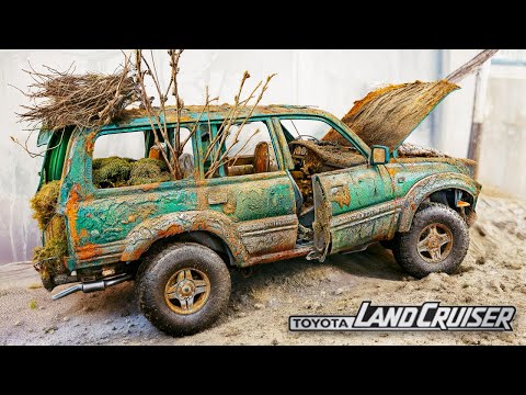 Restoration Abandoned Land Cruiser | Rusty Model Car Rebuild
