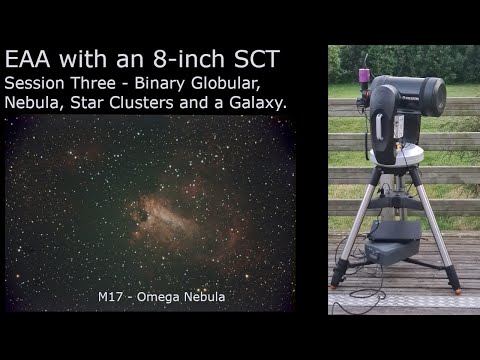 Astronomy  EAA - Session 3 - A Binary Globular, Galaxy, Nebula and Star Cluster.
