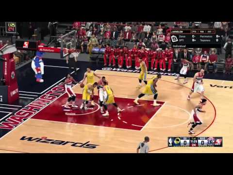 Justise Winslow Hummer Dunk over LMA Warriors-Wizards [2015-11-22]