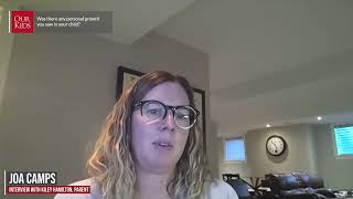 JOA Camps video review by Parent Kiley Hamilton