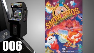 Snow Bros. [006] Arcade Longplay/Walkthrough/Playthrough (FULL GAME)