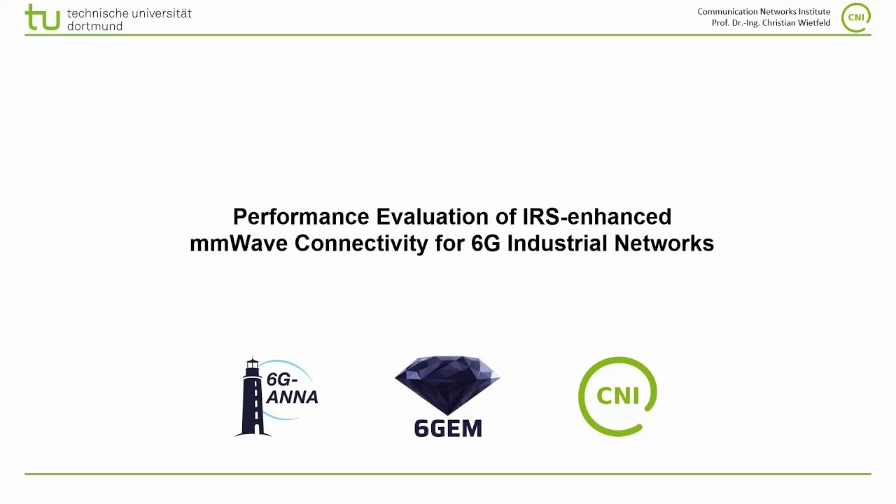 Performance Evaluation of IRS-enhanced mmWave Connectivity for 6G Industrial Networks