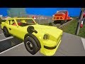 MASSIVE LEGO OLD SCHOOL Train Wrecks 09 Brick Rigs Gameplay Lego Toy Destruction