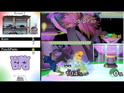 Florida Melee Circuit Finals - PeachPants (Peach) Vs Kero (Falcon) - Pools
