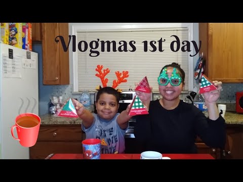 "Vlogmas Day 1" Tasting Target's Hot cocoa variety pack!
