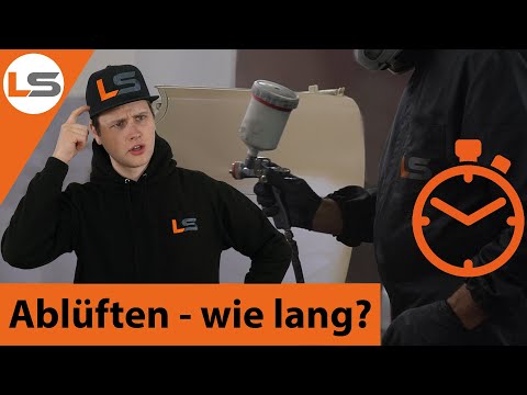 Flash-off times when painting - our tips to avoid mistakes | LACKSTORE