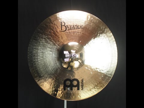 Meinl 14" Byzance Brilliant Medium Hi Hats - 1196g/1402g (video demo) image 2
