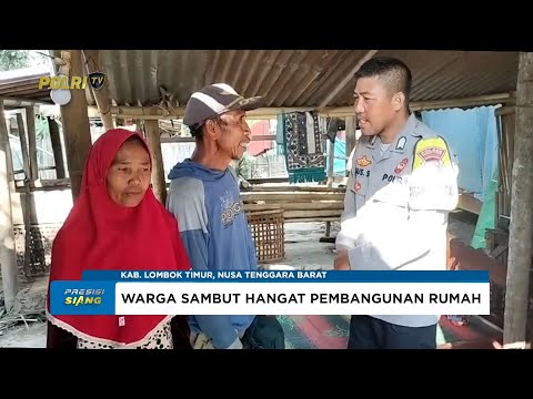BHABINKAMTIBMAS POLSEK PRINGGABAYA BANGUN RUMAH WARGA TAK LAYAK HUNI