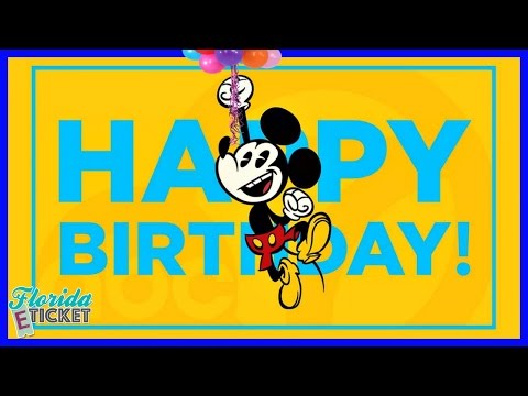 Florida E-Ticket - 'Mickey Mouse's 88th Birthday Celebration' - Nov. 19, 2016