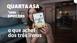 O que achei de Quarta Asa (spoiler: fiquei obcecada)