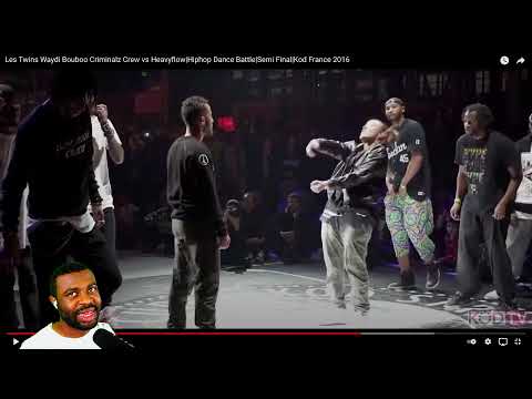 Les Twins Waydi Bouboo Criminalz vs Heavyflow Semi Final|Kod France 2016 | REACTION! #HiphopBattle