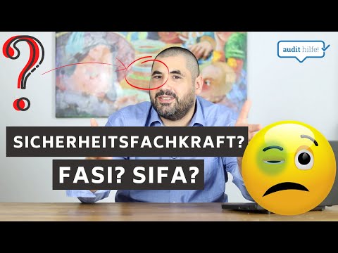 Sifa? Sicherheitsfachkraft? FaSi? Fachkraft für Arbeitssicherheit? Oder Sicherheitsingenieur? 🤔