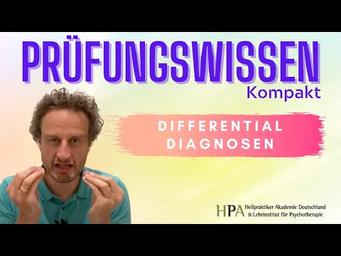 Prüfungswissen kompakt - Differentialdiagnosen (Heilpraktiker Prüfung bestehen)