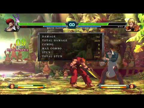 The King of Fighters XIII EX Iori HD Combo