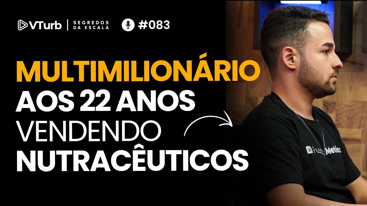 Ele Fez 7D/Dia Vendendo Nutracêuticos Nos EUA | Arthur PC - Segredos da Escala #083