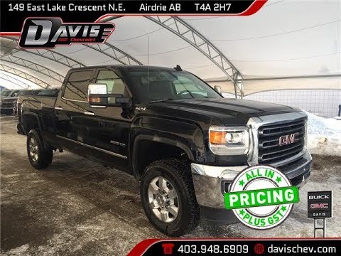 2018 GMC Sierra 2500HD SLT | Davis Chevrolet | Airdrie AB