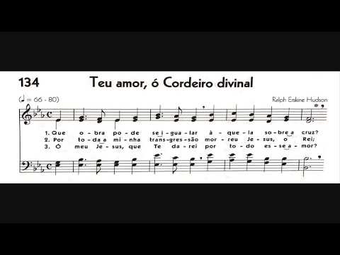 Hinário 5 CCB - Hino 134 - Teu amor, ó Cordeiro divinal - Strings - Teclado Yamaha PSR S670