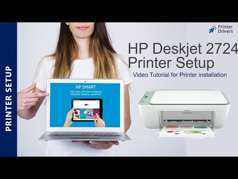 HP Deskjet 2724 Printer Setup | Printer Drivers | Wi-Fi setup | Unboxing | HP Smart App Install