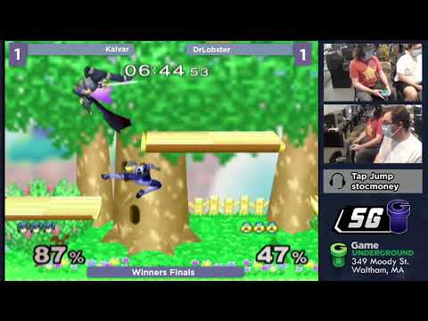 SG 24.8 SSBM - Kalvar (Marth) vs. DrLobster (Sheik) - Melee WF