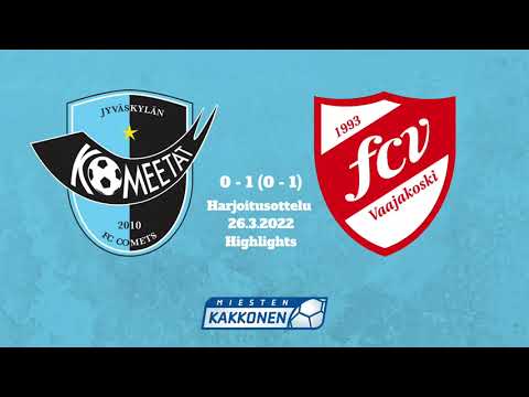 Komeetat - FCV 0 - 1 (0 - 1) 26.3.2022 Highlights